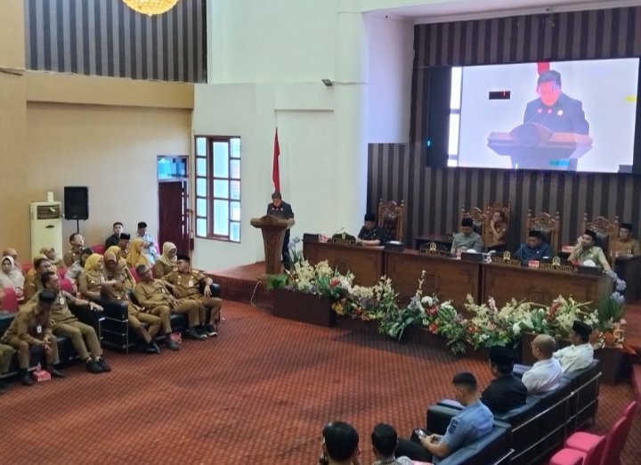 Rapat Paripurna DPRD Tanah Bumbu.